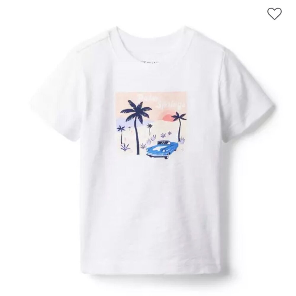 Janie and Jack - Palm Springs Slub Tee - 18-24m